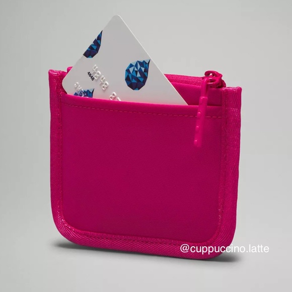 🩷NWT🩷Lululemon True Identity Wallet - Sonic Pink - Picture 7 of 8